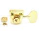 (4) Hipshot HB2 Classic Gold Round LOLLIPOP Tuners for 60s/70s Fender Bass