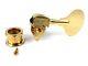 (4) Hipshot USA Gold Ultralite 1/2 LOLLIPOP Bass Machine Heads/Tuners 20675LG