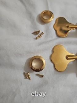 4 Schaller Gold Machine Head Tuners 4 String Bass Guitar with String Retainer