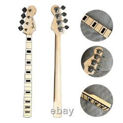 4 String 20 Fret Bass Guitar Neck Tuners for Jazz Bass Guitar