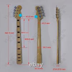 4 String 20 Fret Bass Guitar Neck Tuners for Jazz Bass Guitar