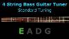 4 String Bass Guitar Tuner Standard Tuning
