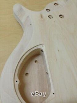 4-String Electric Bass Guitar DIY Kit, Complete NO-SOLDE+Tuner, 3 Picks B-325DIY