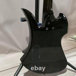 4 Strings Dark Gray Mockingbird Electric Bass Guitar HHHH Pickups Purl Veneer