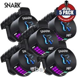 5-PACK Snark AIR Clip-On Chromatic Guitar Tuner with Colorful LED Display