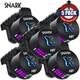5-PACK Snark AIR Clip-On Chromatic Guitar Tuner with Colorful LED Display