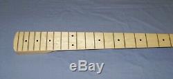 5 string Maple Fender style bass guitar neck with tuners