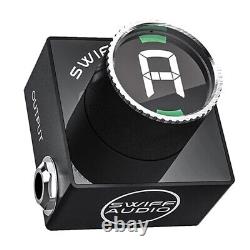 5XSWIFF C10 Audio Pedal Tuner for Chromatic Guitar Bass Tuning LED2088