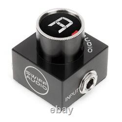 5XSWIFF C10 Audio Pedal Tuner for Chromatic Guitar Bass Tuning LED5001