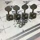 70's Japan Inline Bass Guitar Tuners Tuning Machines Keys Heads Relic