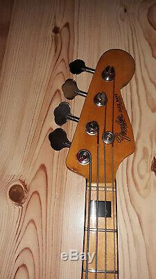 70's Japanese Fender Jazzbass Copy with HipShot Bass Extender Drop D-Tuner