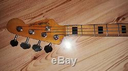 70's Japanese Fender Jazzbass Copy with HipShot Bass Extender Drop D-Tuner