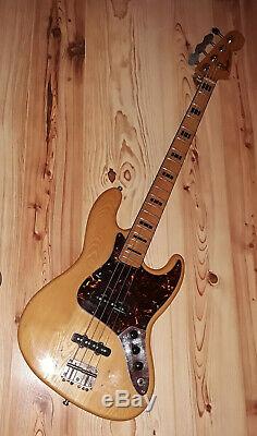 70's Japanese Fender Jazzbass Copy with HipShot Bass Extender Drop D-Tuner