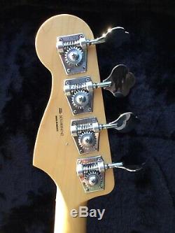81-Restored USA Fender Guitar Bullet Bass BodyNew Parts Ferro Neck Grover Tuner