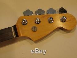 ALL PARTS BASS NECK ROSEWOOD for FENDER JAZZ NEW JRO, Tuners