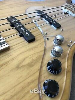 ATELIER Z JPN M245 D-Tuner Active Jazz Bass WithHard case, Locking Strap, Cable