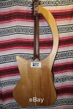 Acoustic Wishbass Bass Fretless 5 String 34 Scale, with Piezo pickup, EQ & Tuner