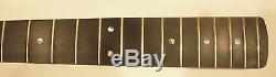 All Parts Ebony Neck for vintage Fender Precision/Jazz Bass PEO/oil F withTuners