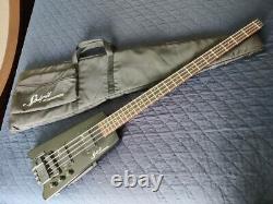 Amazing Steinberger Spirit Xt-2db Bass Guitar With Drop-tuner! Excellent