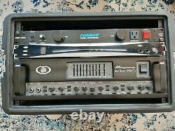 Ampeg SVT-4 Pro Bass Amp with SKB Case, Korg Tuner, and Furman Power Conditioner
