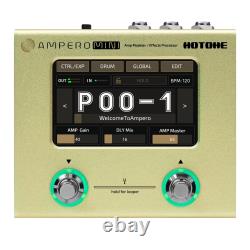 Ampero Mini MP-50 Guitar Bass Amp Modeling IR Cabinets Simulation Multi Langu