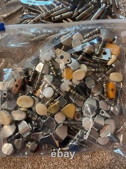 Assorted Guitar Tuners and Tuner Parts Acoustic, Electric, Classical, Bass, et
