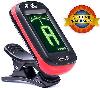 AxeRig Clip-On Chromatic Guitar Tuner for Acoustic Bass 6 & 12 string Guitars