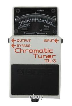 BOSS Chromatic Pedal Tuner For Guitar / Bass TU-3