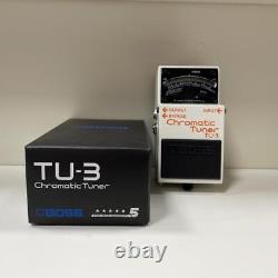 BOSS Chromatic Pedal Tuner For Guitar, Bass, TU-3