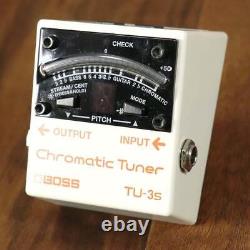 BOSS Chromatic Tuner for Guitar and Bass Great for Live TU-3S