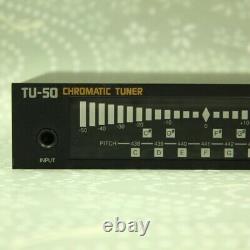 BOSS PRO TU-50 Chromatic Tuner Made in Japan Guitar effect Rack