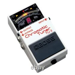 BOSS TU 3 Chromatic Guitar Bass Tuner Pedal High Brightness LED Meter
