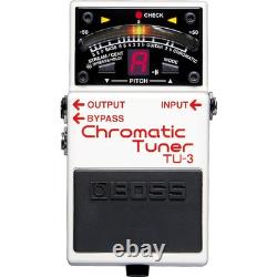 BOSS TU-3 Chromatic Pedal Tuner LN
