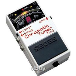 BOSS TU-3 Chromatic Tuner For Electric & Bass Guitars INCLUDES Pedal Power 9 AND