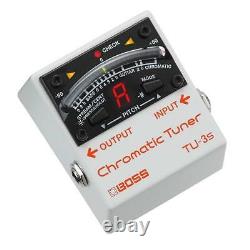 BOSS / TU-3S Chromatic Tuner from Japan with Tracking NEW