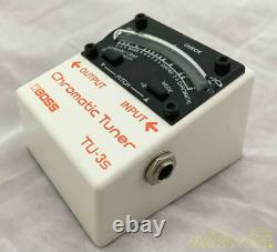 BOSS TU-3S Compact Chromatic Tuner Good Condition From Japan