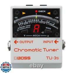 BOSS TU-3S Compact Chromatic Tuner for your Pedalboard Industry-Standard Pe