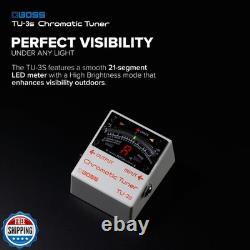BOSS TU-3S Compact Chromatic Tuner for your Pedalboard Industry-Standard Pe