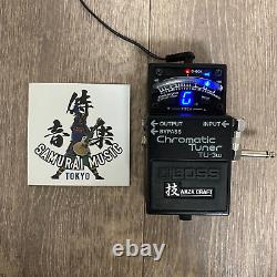 BOSS TU-3W WAZA CRAFT Chromatic Tuner Used Product shipping from JAPAN