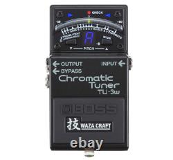 BOSS TU-3W WAZA CRAFT Chromatic Tuner Used Product shipping from JAPAN