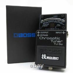 BOSS WAZA CRAFT TU-3W MADE IN JAPAN Chromatic Tuner free shipping from JAPAN