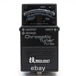BOSS WAZA CRAFT TU-3W MADE IN JAPAN Chromatic Tuner free shipping from JAPAN