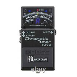 BOSS WAZA CRAFT TU-3W MADE IN JAPAN Chromatic Tuner free shipping from JAPAN