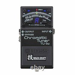 BOSS / technique WAZA CRAFT IN Chromatic Tuner TU-3 W Tuner boss