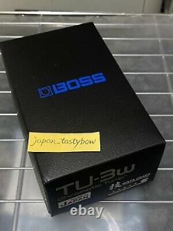 BOSS technique WAZA CRAFT MADE IN JAPAN Chromatic Tuner TU-3 W Tuner