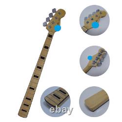 Bass Guitar Neck 20 Fret with Tuners for 4 String Fender Bass Guitar Parts