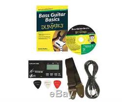 Bass Guitar Package Accessories Amp Tuner Picks Bag Strap How To Best Beginners
