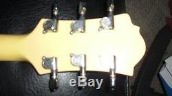 Bc Rico Guitar Neck And Tuners Light Yellow Bolt On Neck