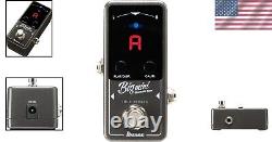 Big Mini Tuner Pedal with Needle/Strobe Modes for Accurate Guitar/Bass Tuning