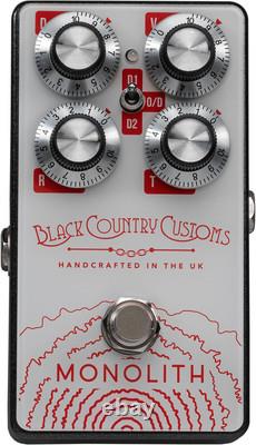 Black Country Customs Monolith Boutique Distortion Pedal, BCC
